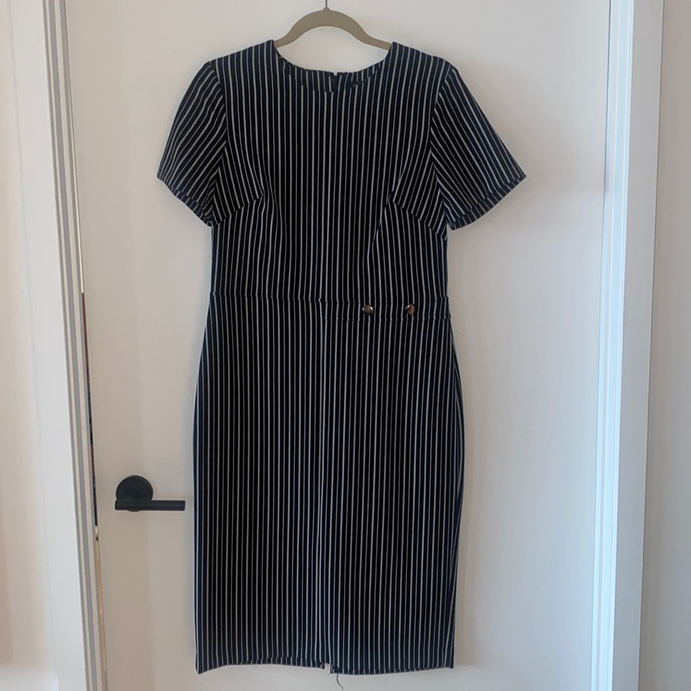 Banana Republic Pinstripe Dress